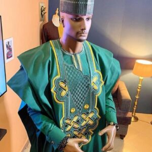 Trending African Men's Agbada, 3 Piece