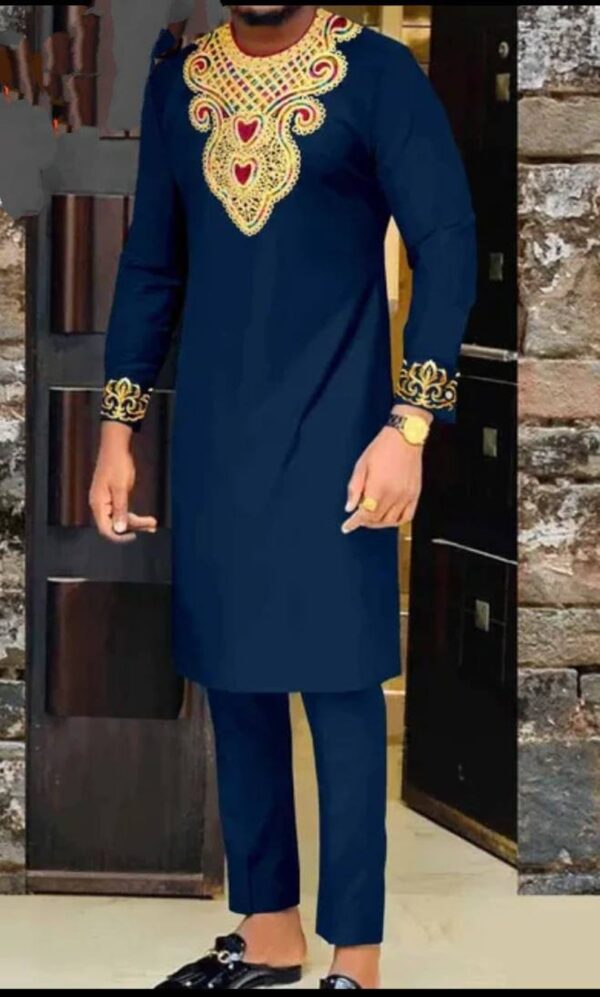Seun African men suit - Image 3