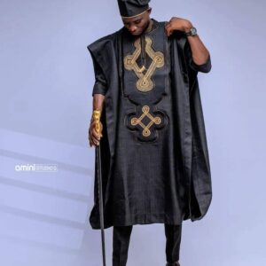 Bolu African men agbada