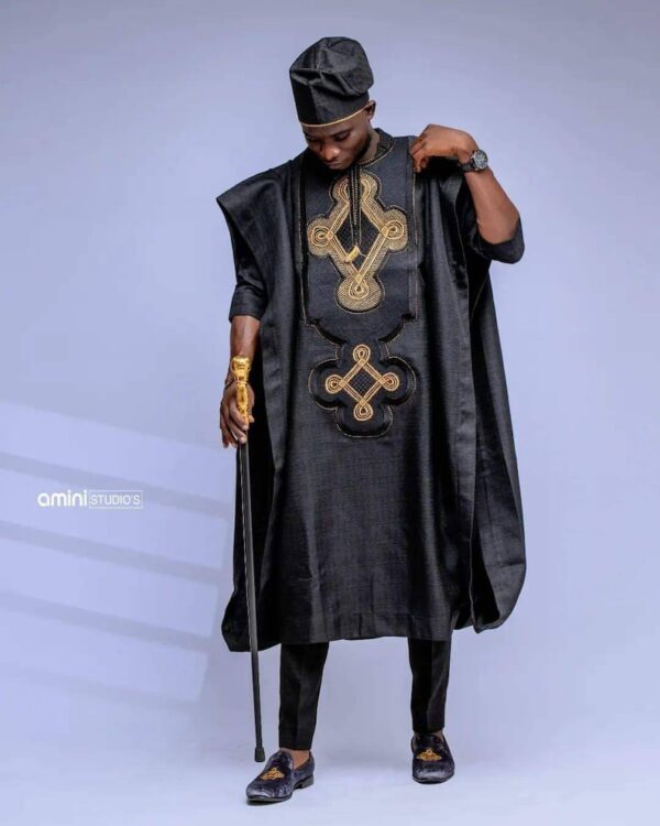 Bolu African men agbada
