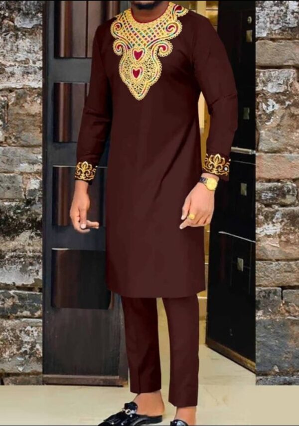 Seun African men suit - Image 4