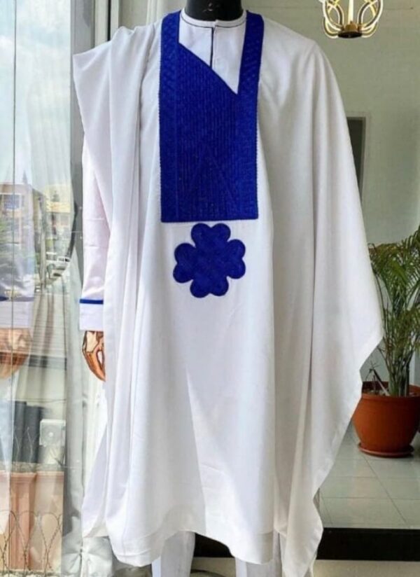 Fancy African men agbada, 3 Piece set