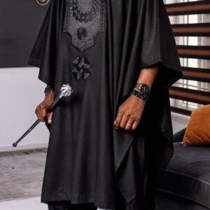 Iyin African men agbada, 3 Piece set