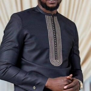 Siji African men shirt and matching pant set