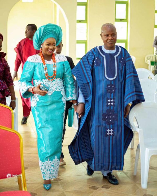 Atinuke Mint Green Couples Clothing
