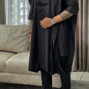 Black African men agbada