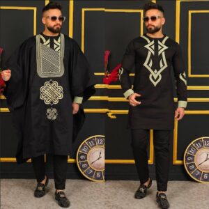Chibe African men agbada