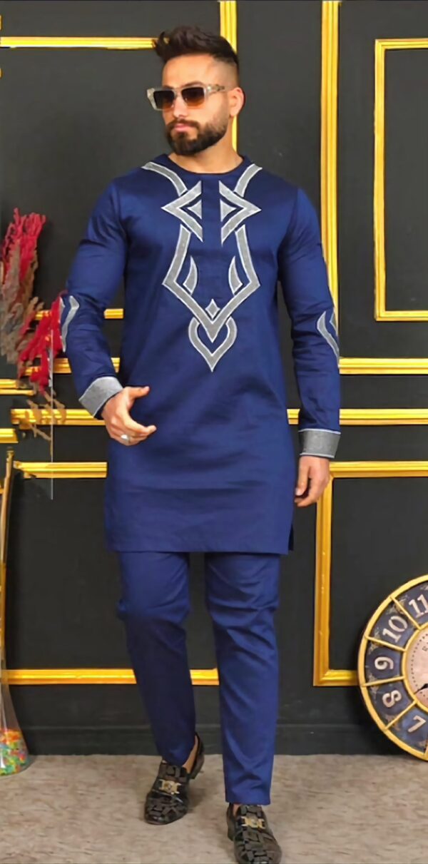 Jemima embroidery men suit