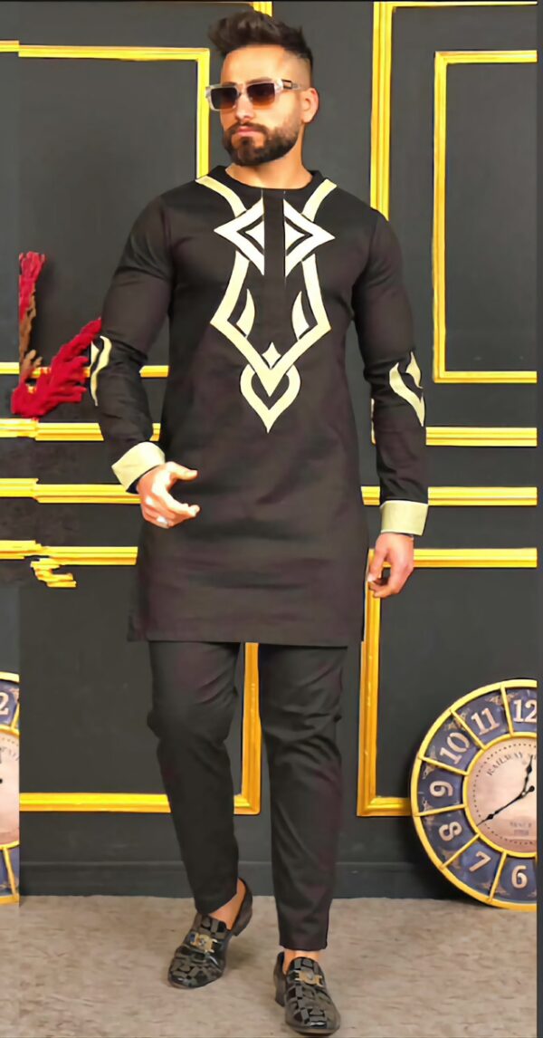 Jemima embroidery men suit - Image 2