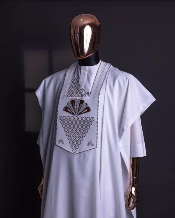 Yemi white men Agbada