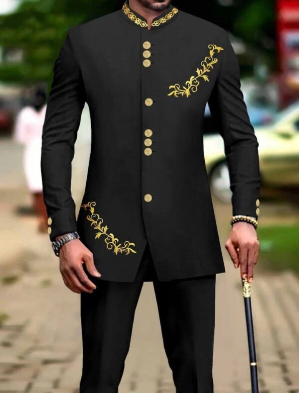 Babs Ceremonial Suit/African Men Suit - Image 2