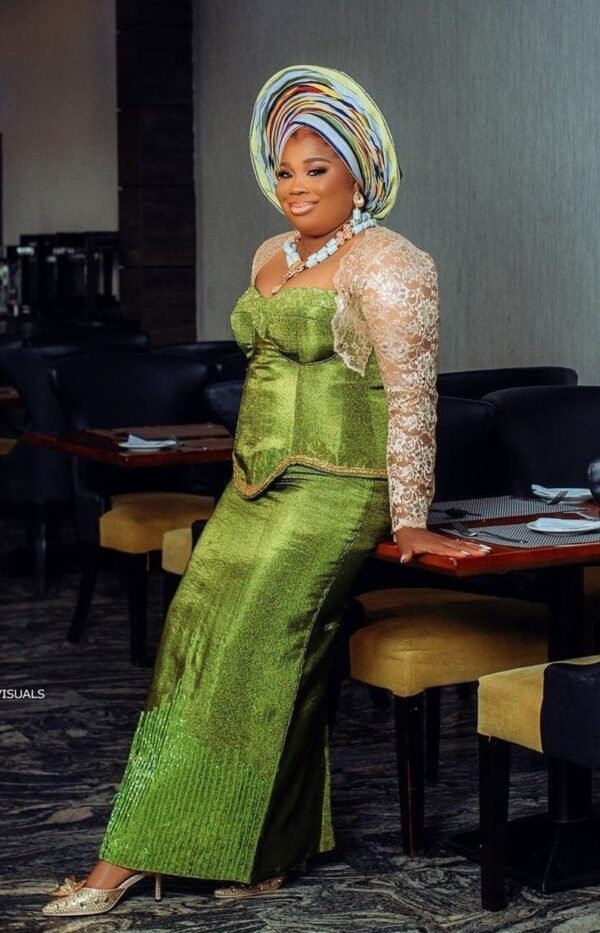 Abeni Golden Brown Women Outfit
