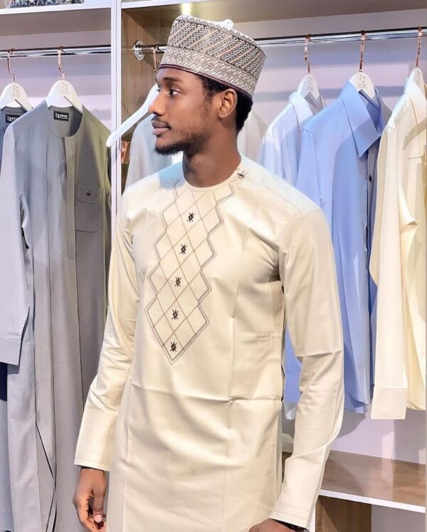 Oreofe African men clothing, 2 piece set