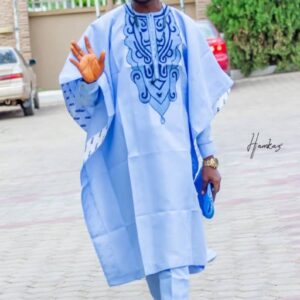 Kofi african men agbada/3 piece set