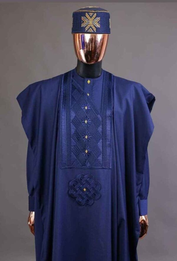 Iremide Unique African Men's Agbada