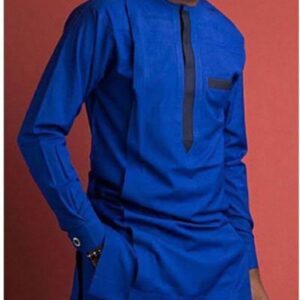 African men's Royal Blue Clothing