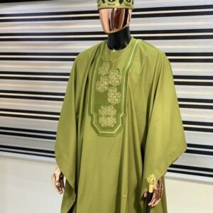Ajani Green Men Agbada
