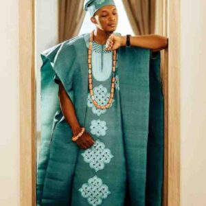 Ojuola African Men Agbada
