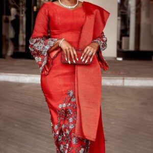 Tolu Women Embroidered aso oke